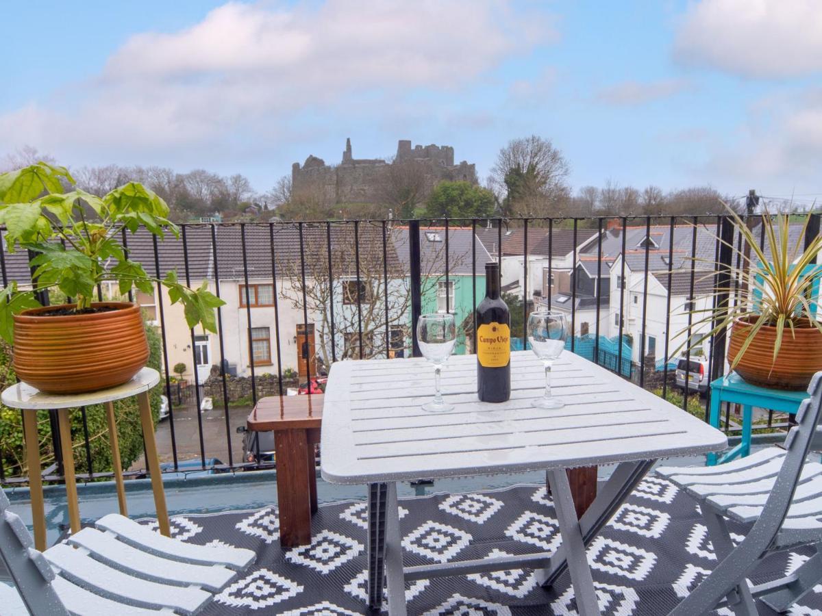 Ferienwohnung Castle View - Flat In Mumbles - Free Parking Oystermouth Exterior foto
